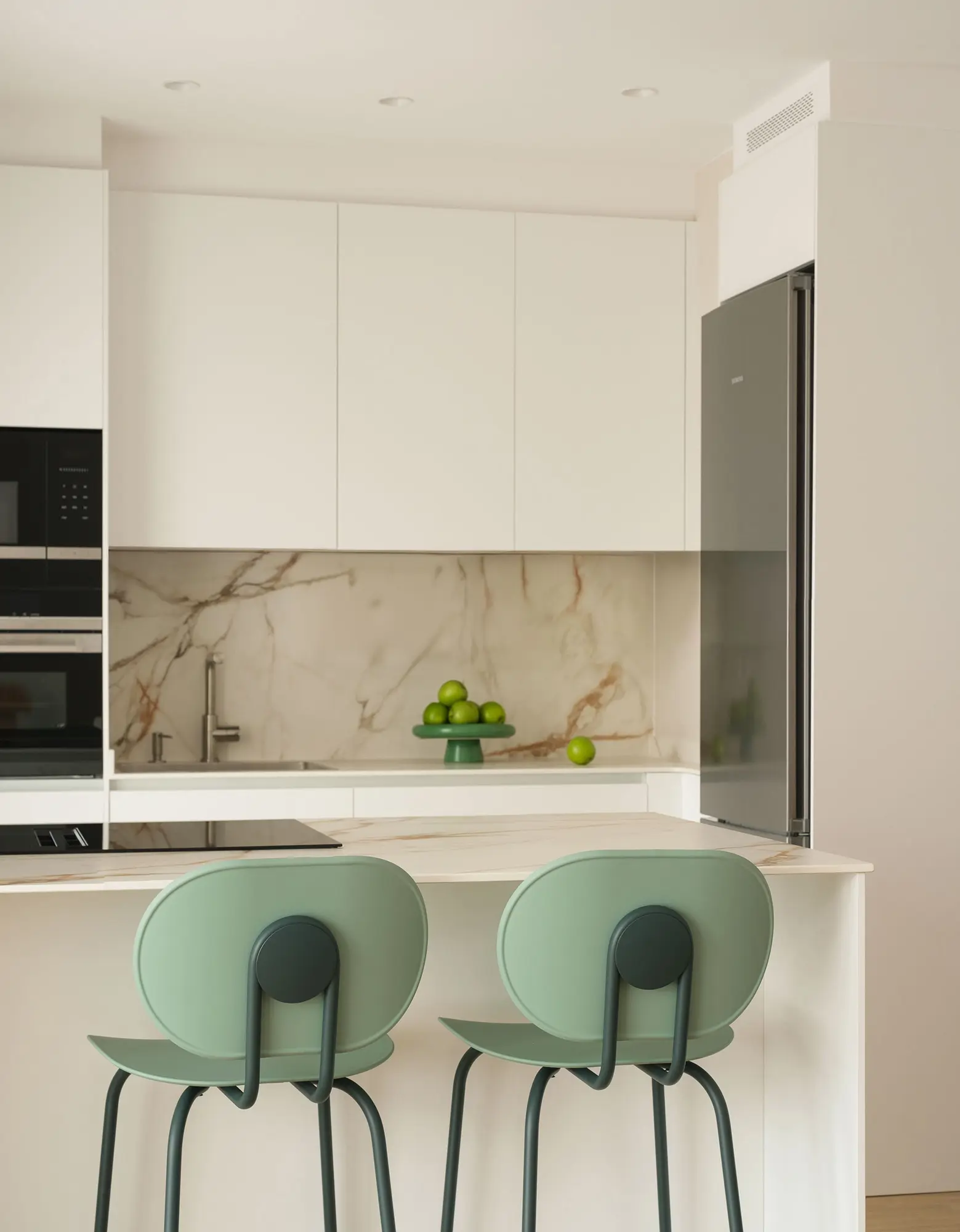 Cocina diseñada por N studio Bilbao