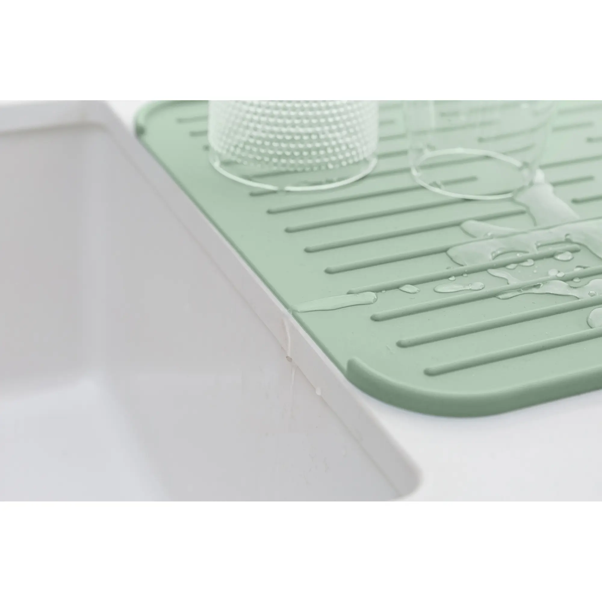 Bandeja secaplatos de silicona SinkSide de Brabantia