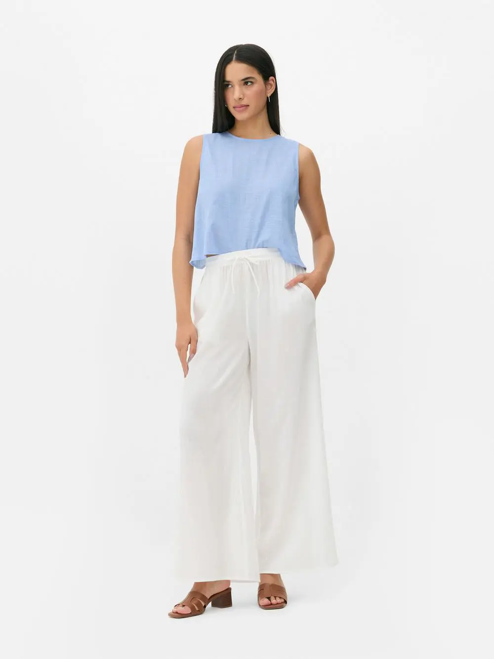 Pantalon blanco PRIMARK