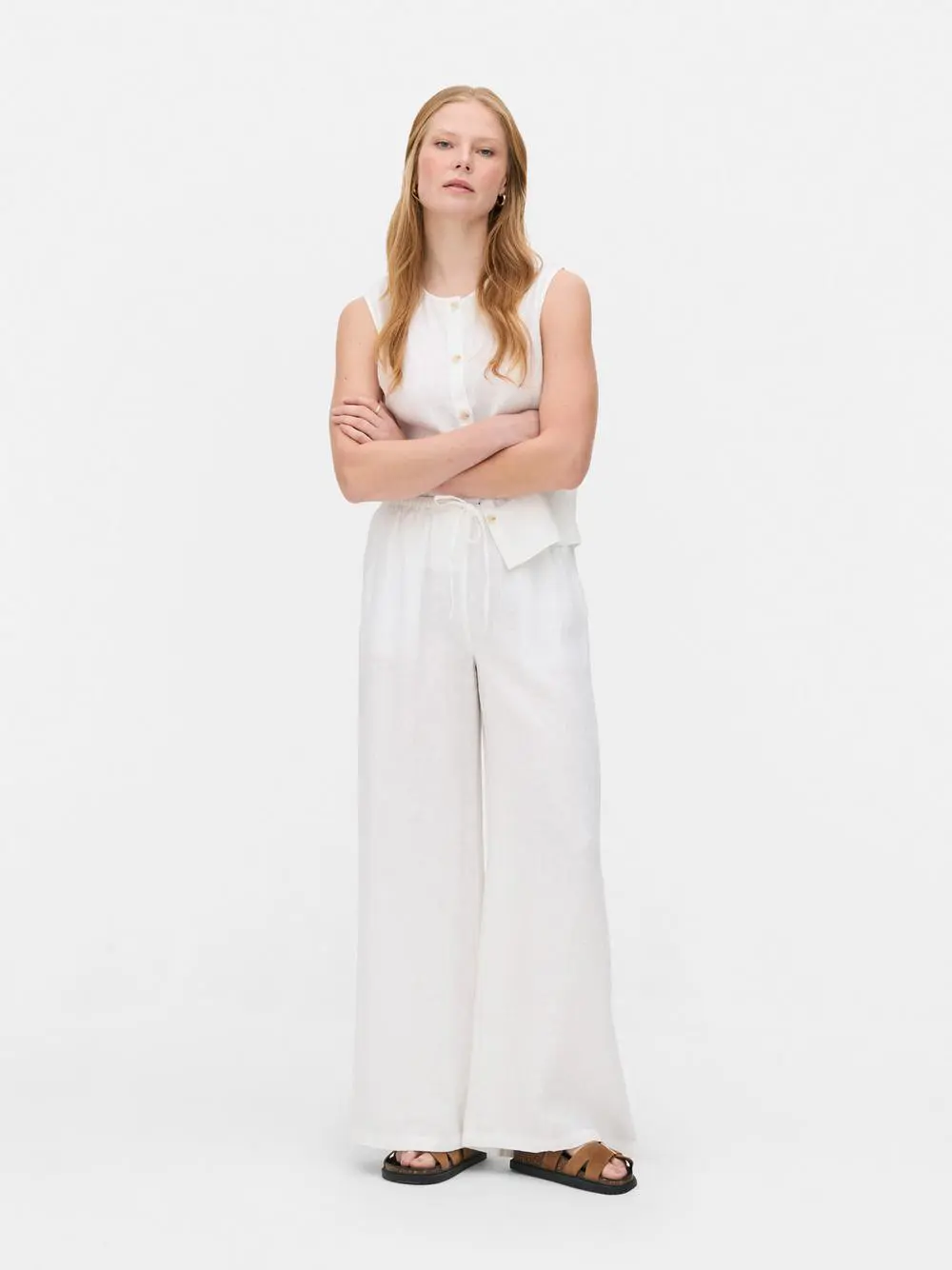 Pantalon blanco PRIMARK