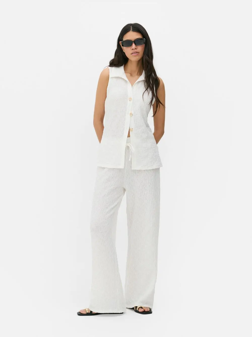 Pantalon blanco PRIMARK
