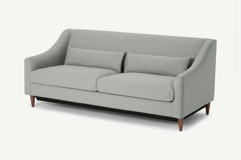 Sofá cama de 3 plazas color gris montaña de MADE