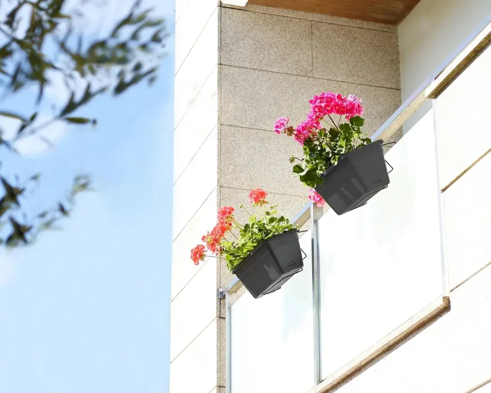 Jardineras colgantes