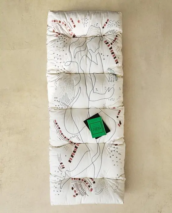 Topper de algodón con bordados