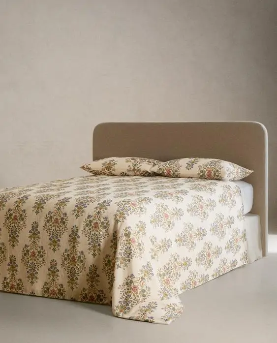 Funda nórdica flores