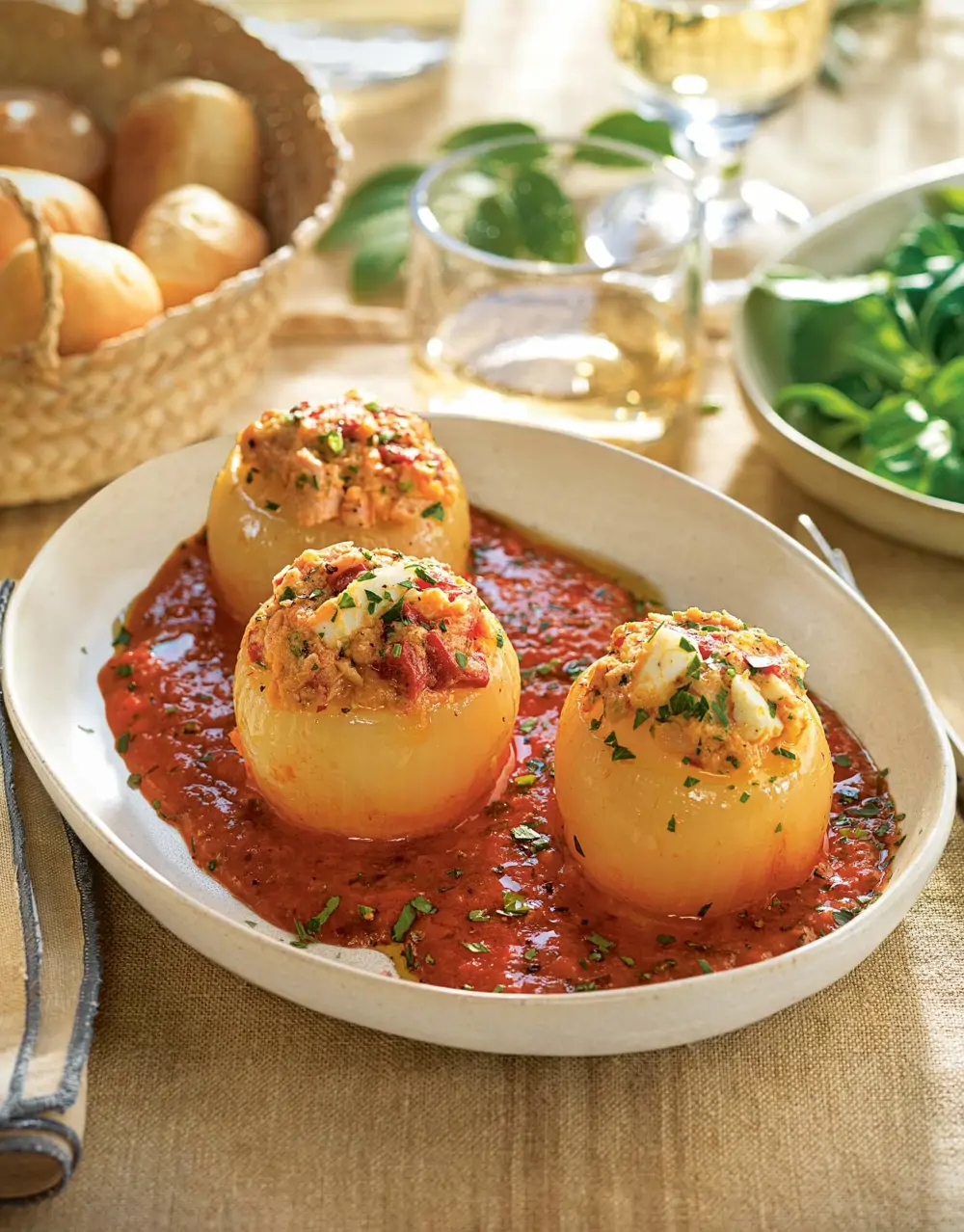 cebollas rellenas