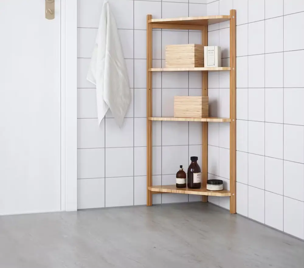 ragrund-estanteria-esquina-pared-bambu ikea