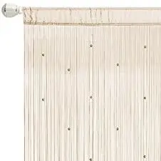 Pantalla de cortinas de cuerdas
