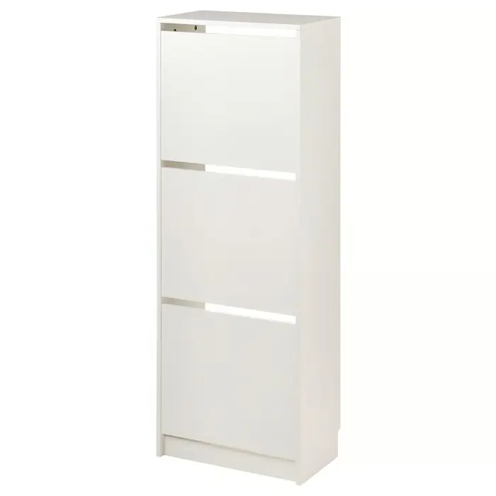 BISSA Zapatero con 3 compartimentos (49x28x135 cm)