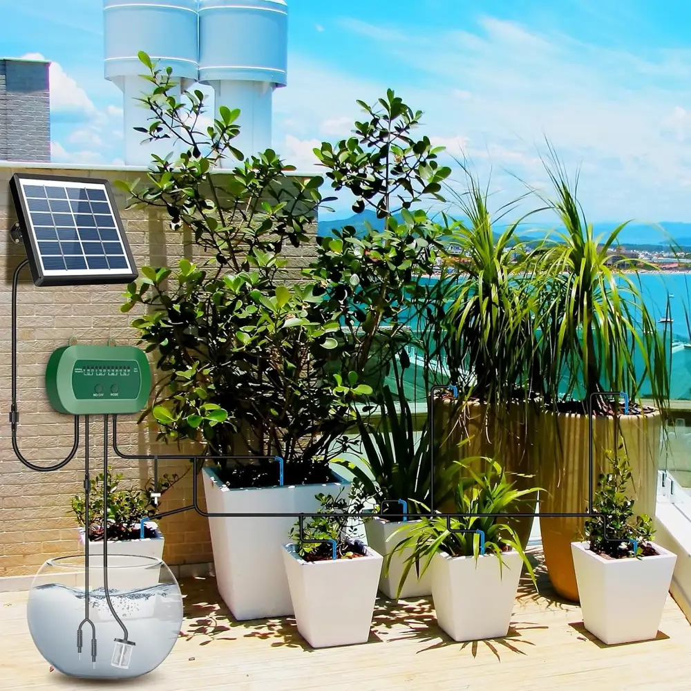 Auto riego solar
