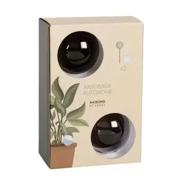 JOSEPHINE - Herramienta de riego automático por goteo transparente y verde (x2)