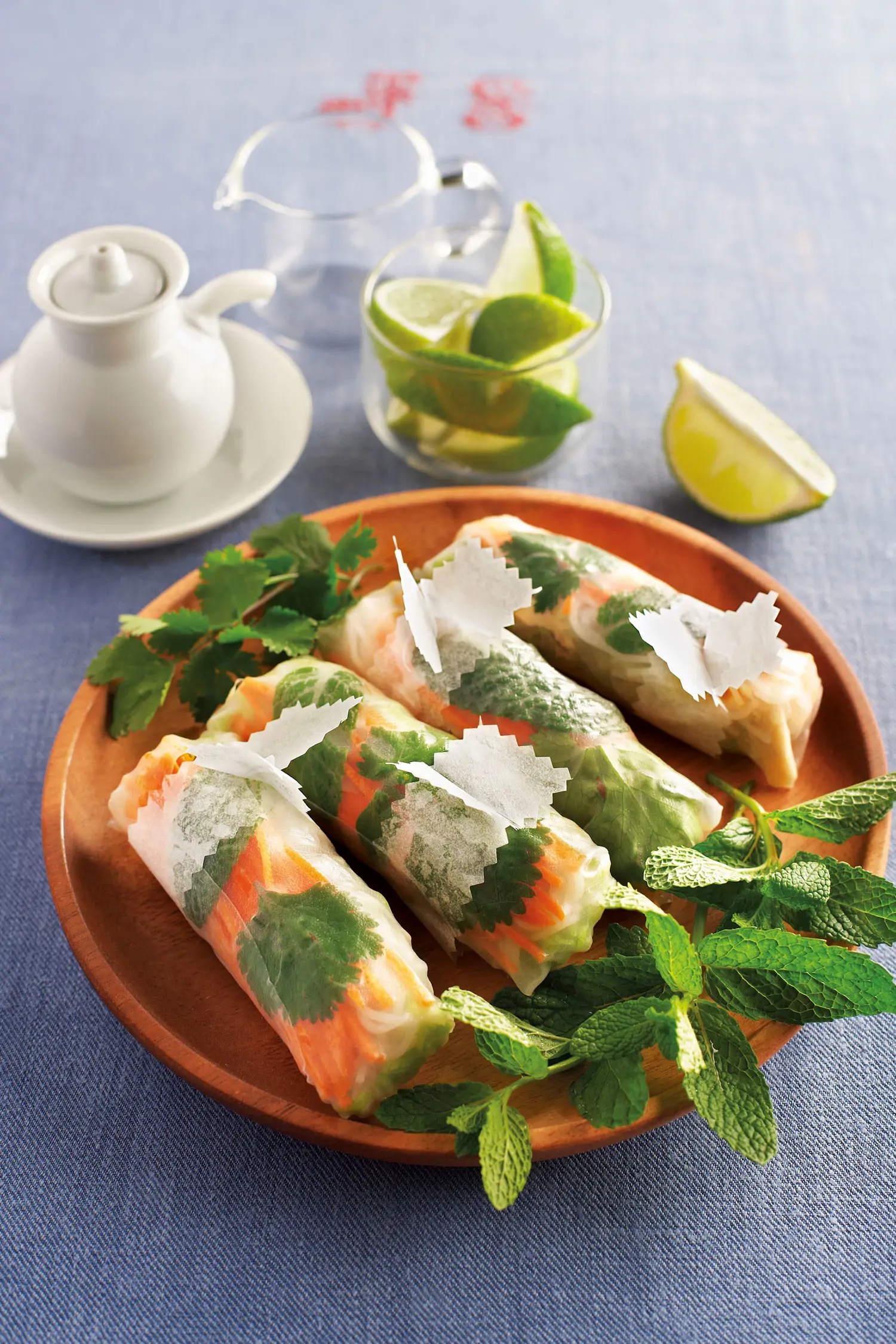 cenas saludables Rollitos de arroz