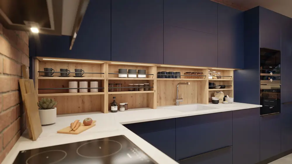 Cocina diseñada por OB Cocinas