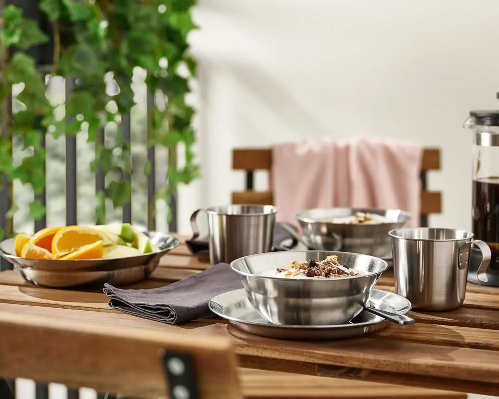 Vajilla metálica IKEA
