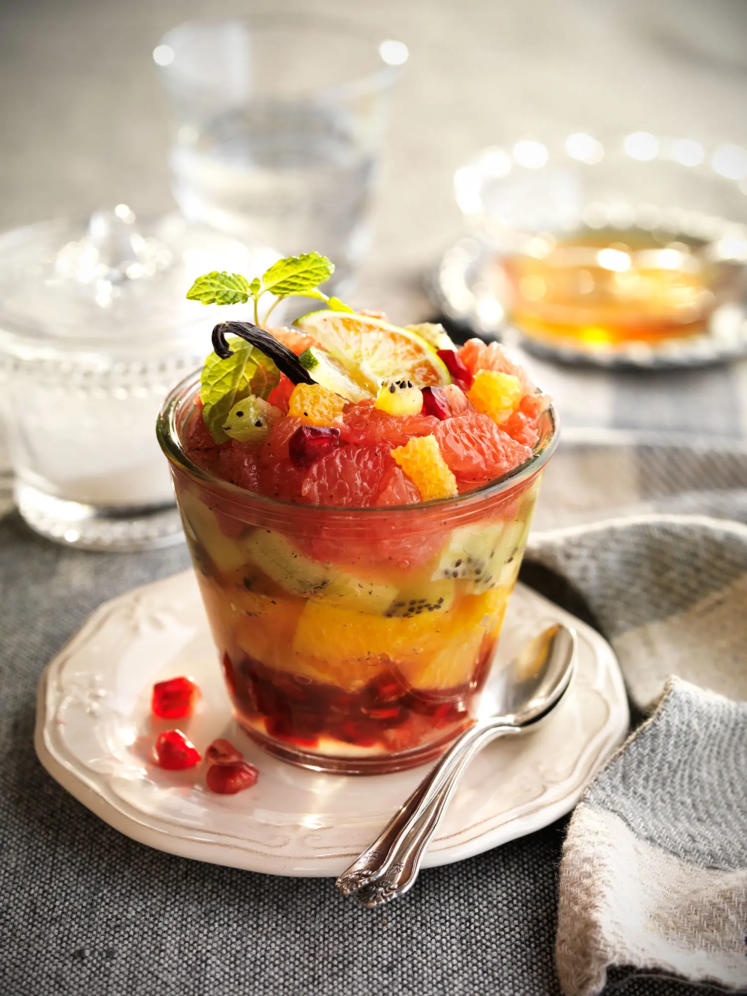 Macedonia de fruta