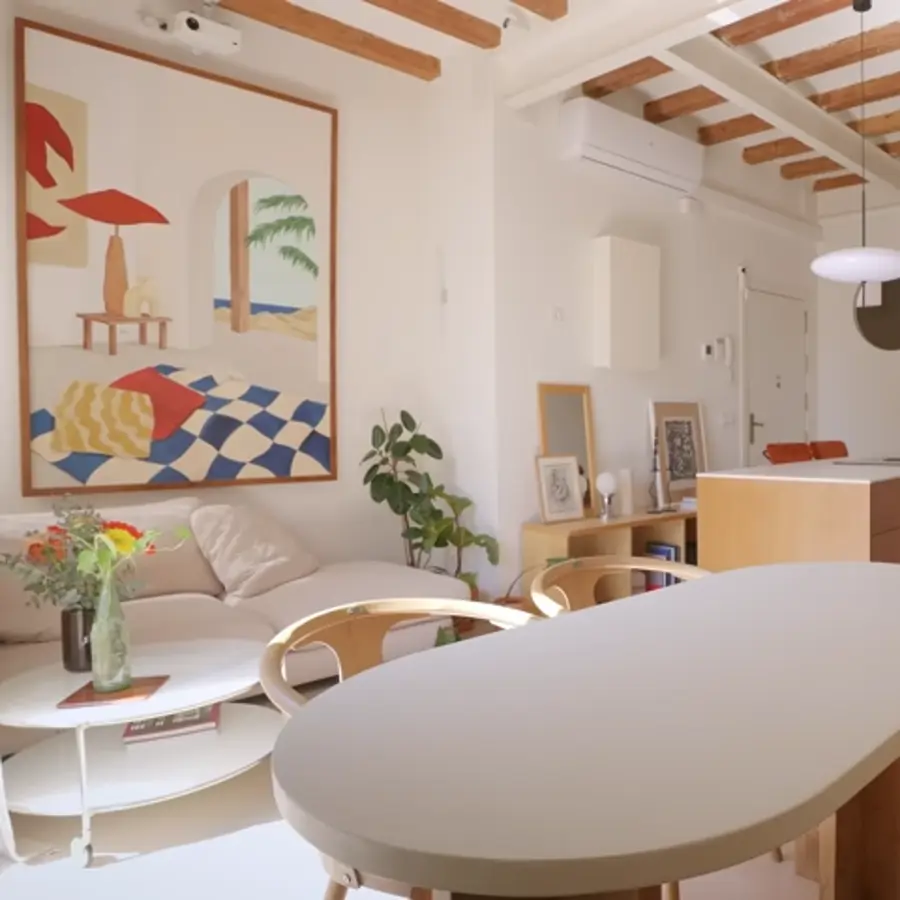 Un pequeño apartamento en Barcelona