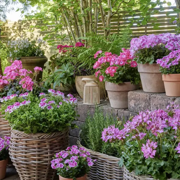 Los expertos en plantas coinciden: "Los geranios resisten al calor y florecen incluso en los días más exigentes. Solo necesitan un vaso grande de agua por la mañana para evitar matarlos"