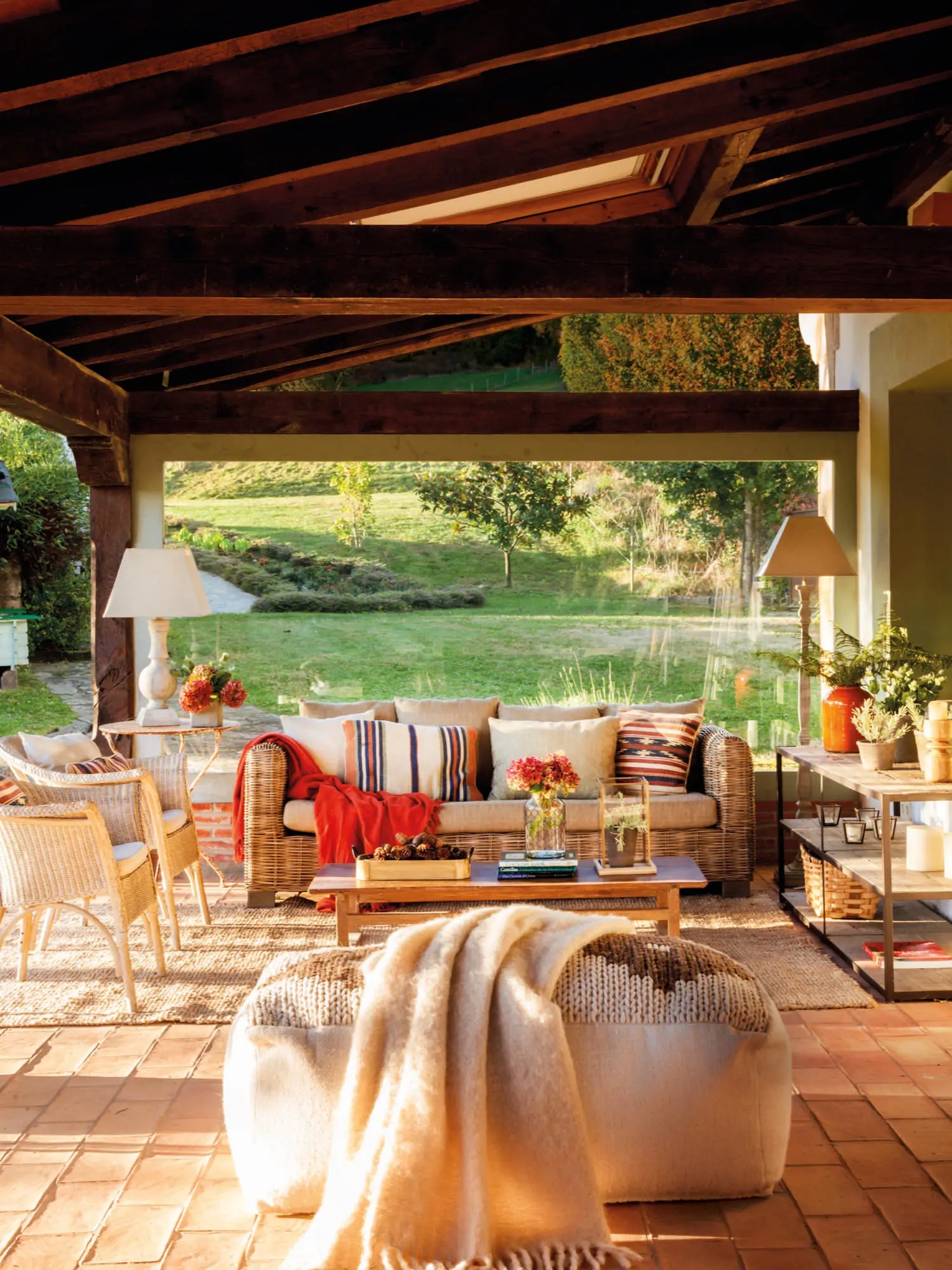 porche casa campo cantabria
