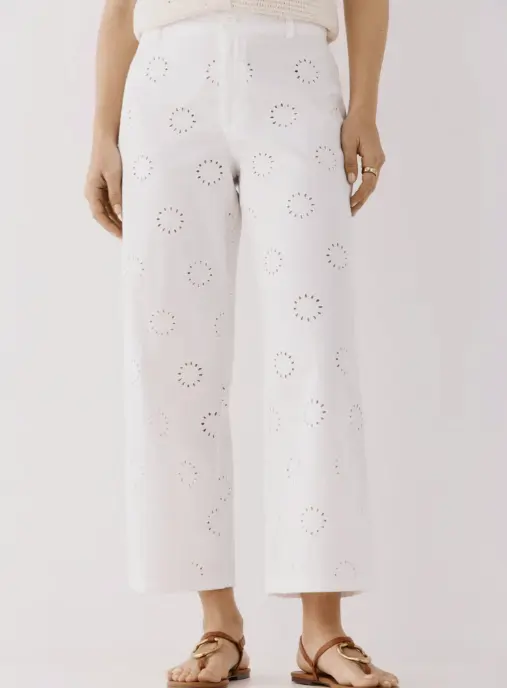 Pantalón bordado
