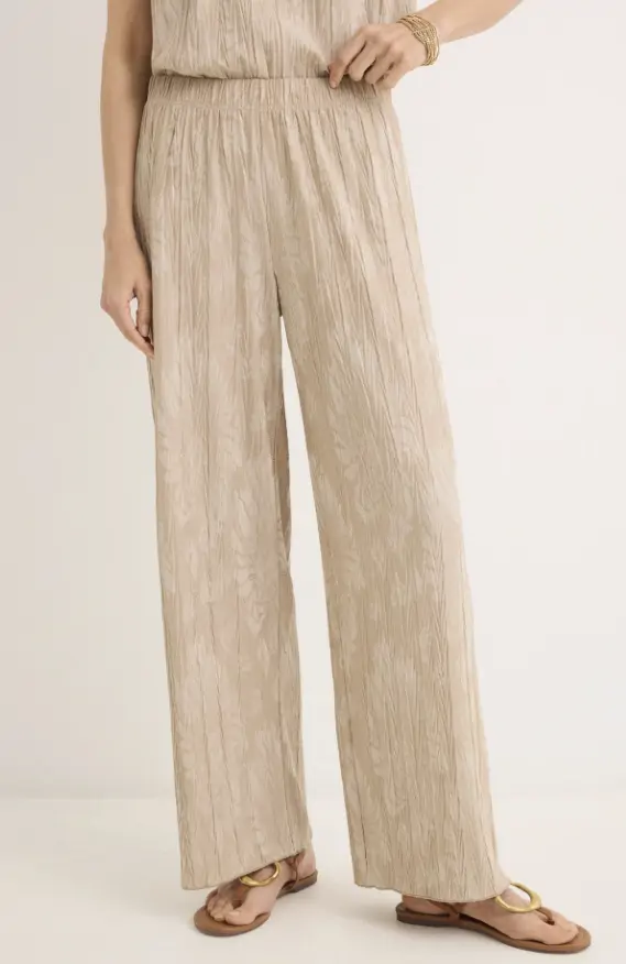 Pantalón punto jacquard