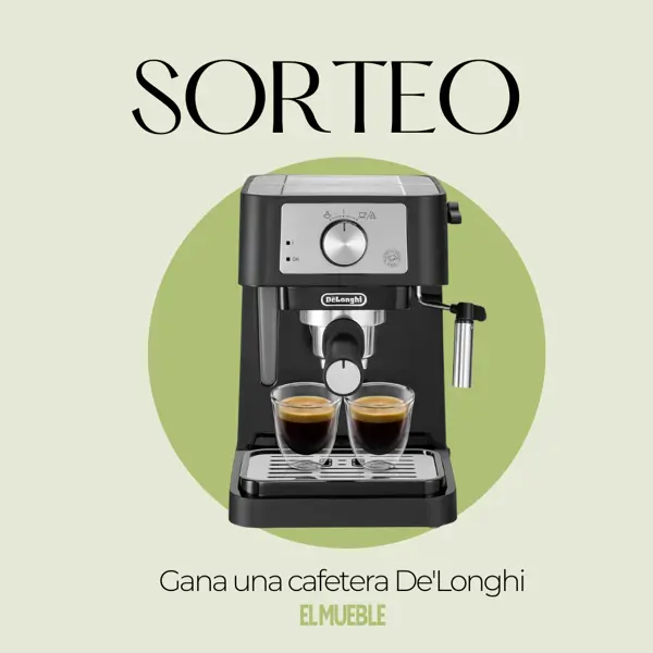 Sorteamos una cafetera De'Longhi  en el canal de WhatsApp de El Mueble (valorada en más de 100€)