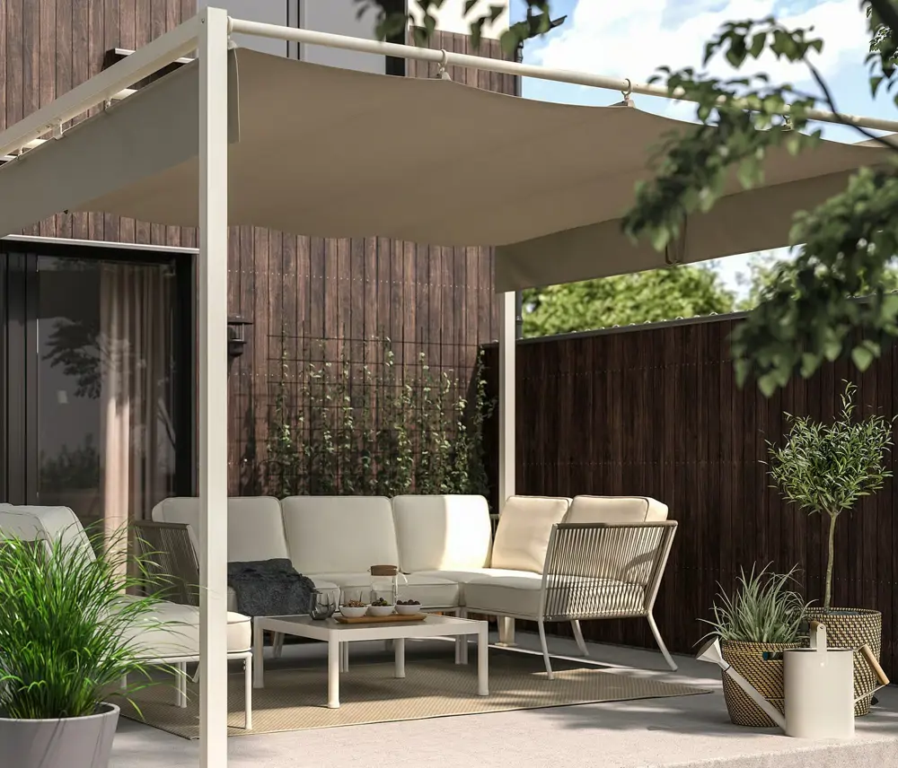 Pérgola de IKEA