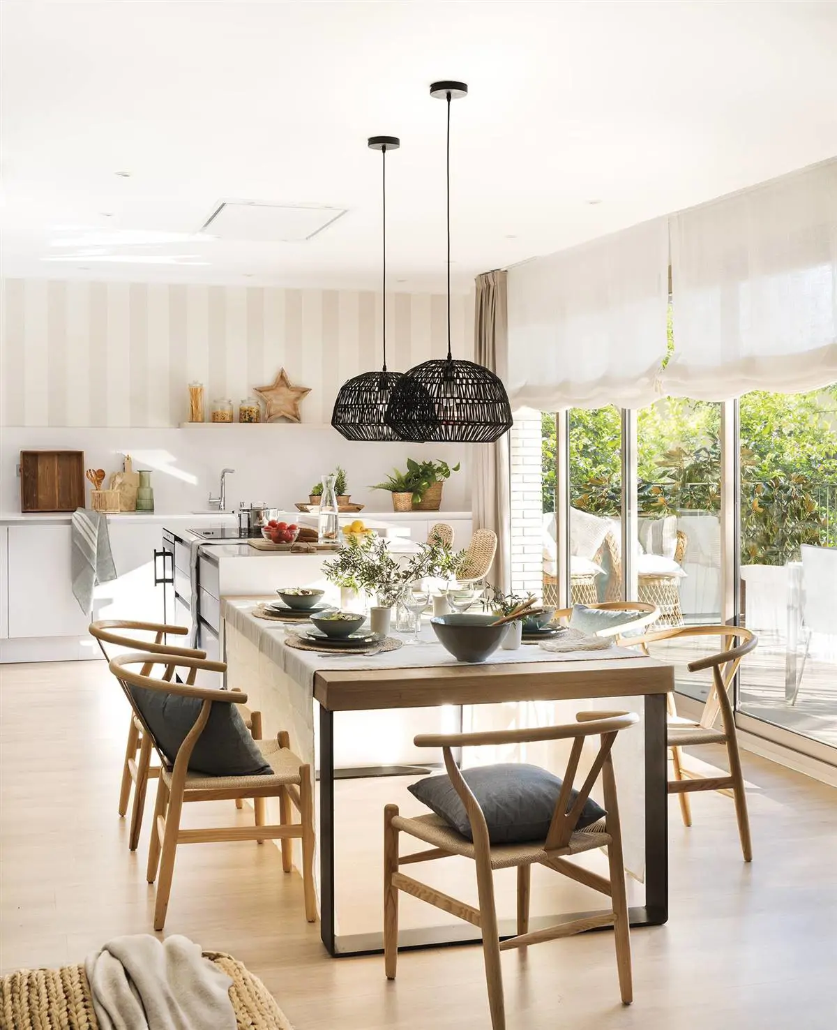 cocina abierta con office fer2247c2 
