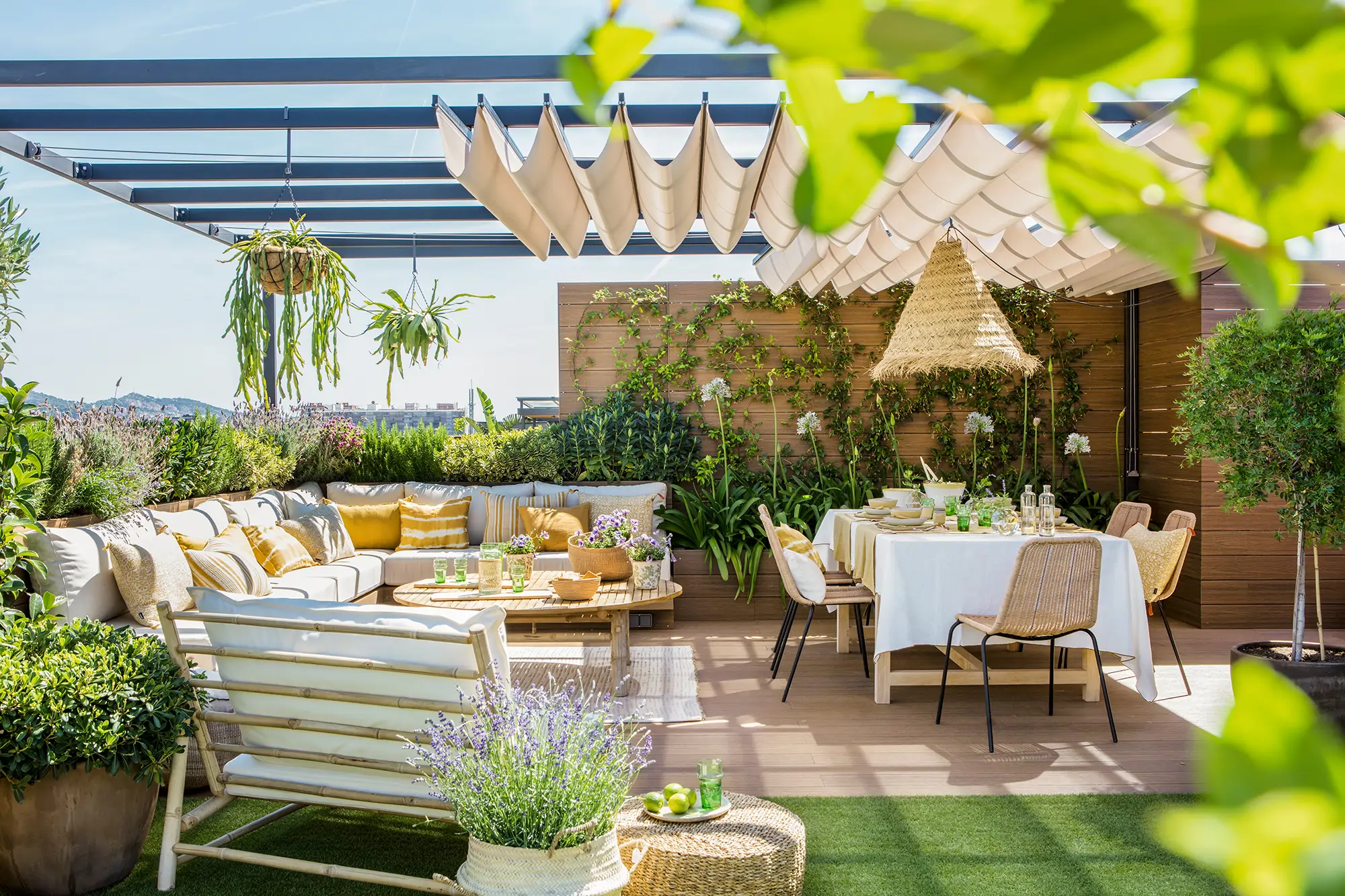 terraza de atico con pergola 00559952