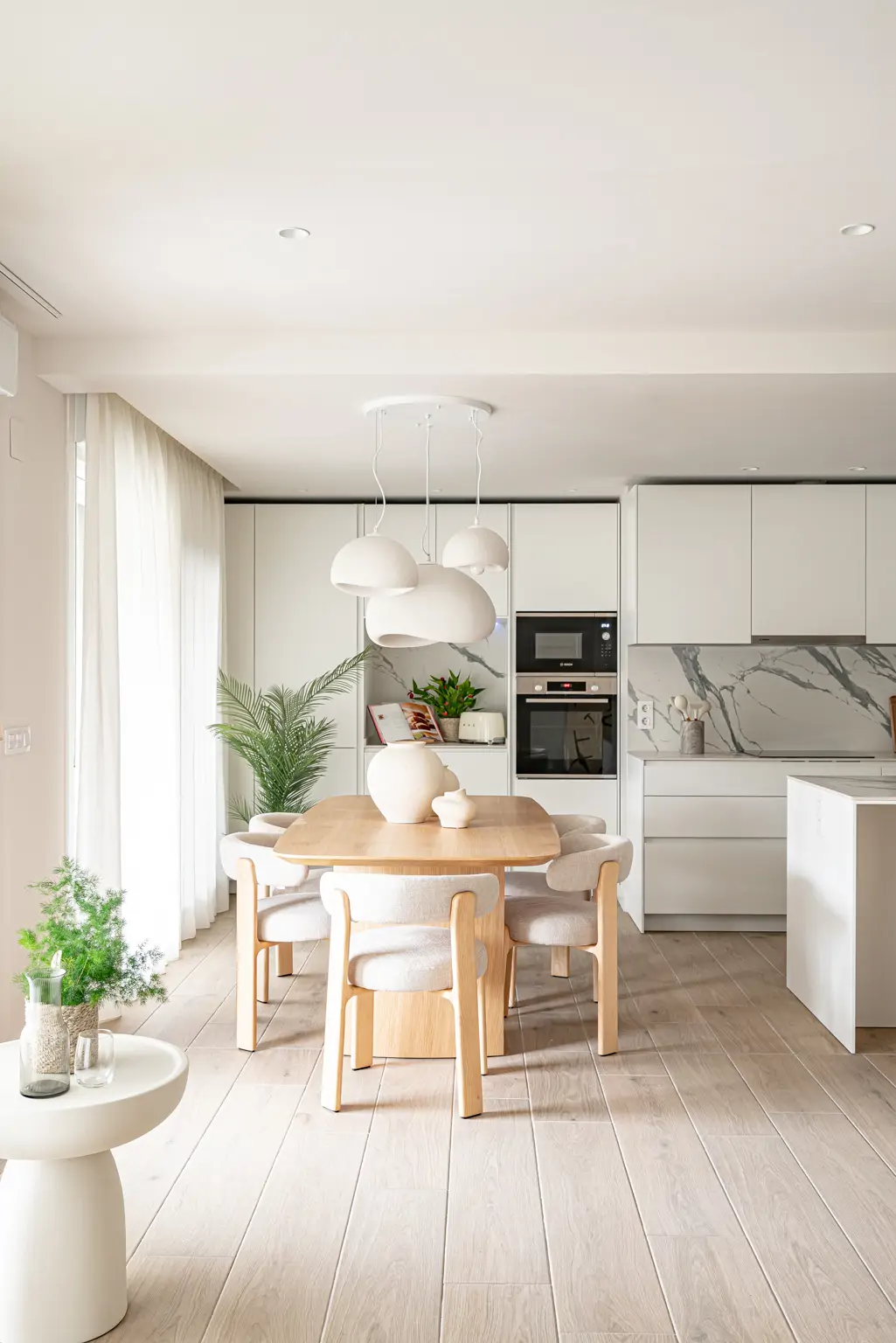 Comedor: amplitud y luz natural