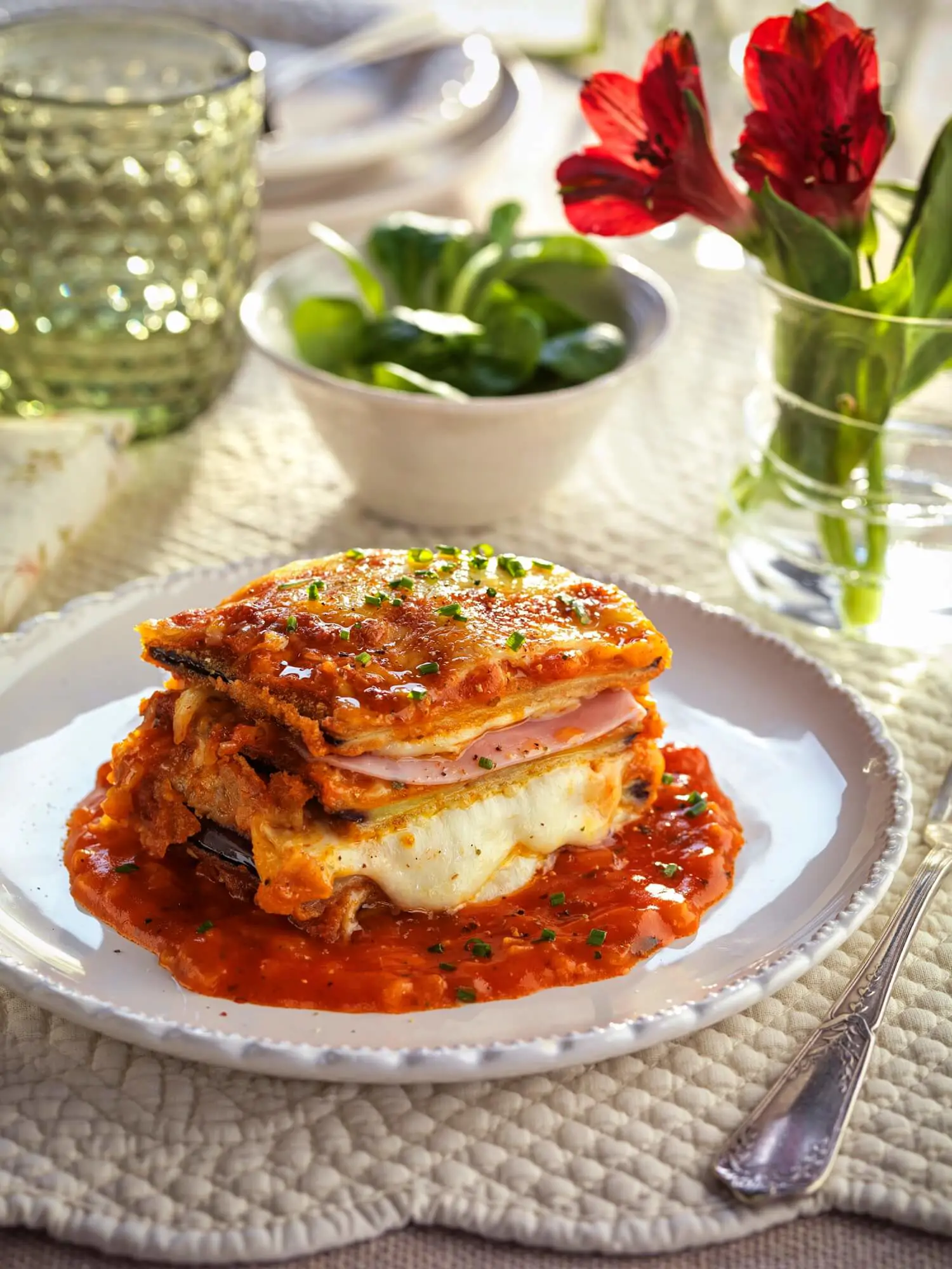 Berenjena a la parmesana
