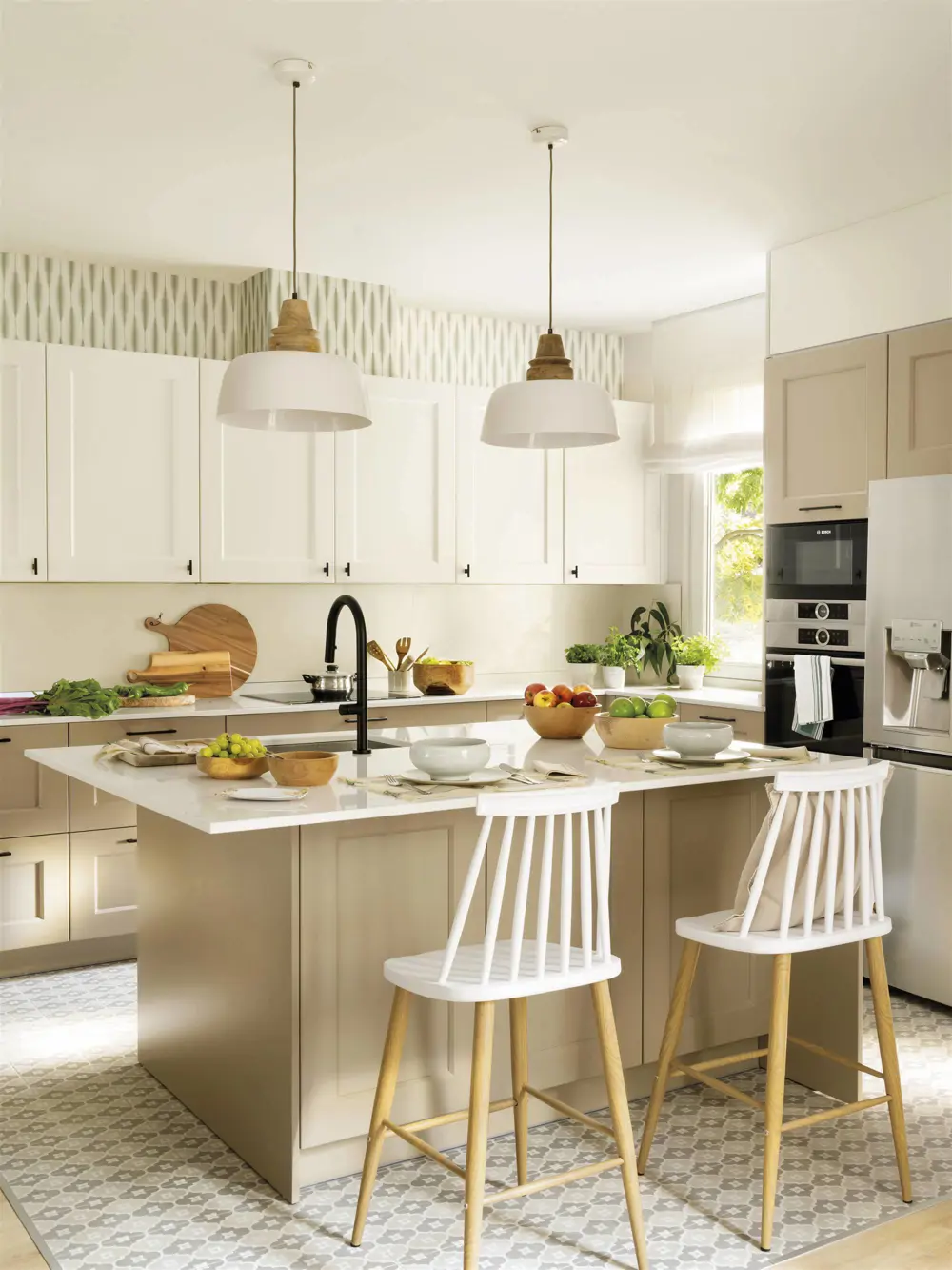 cocina blanca 