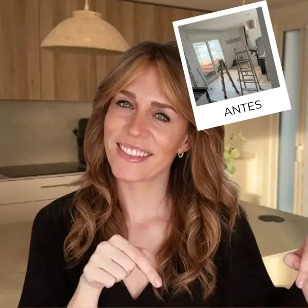 Antes y después cocina de @entremiscuatroparedes