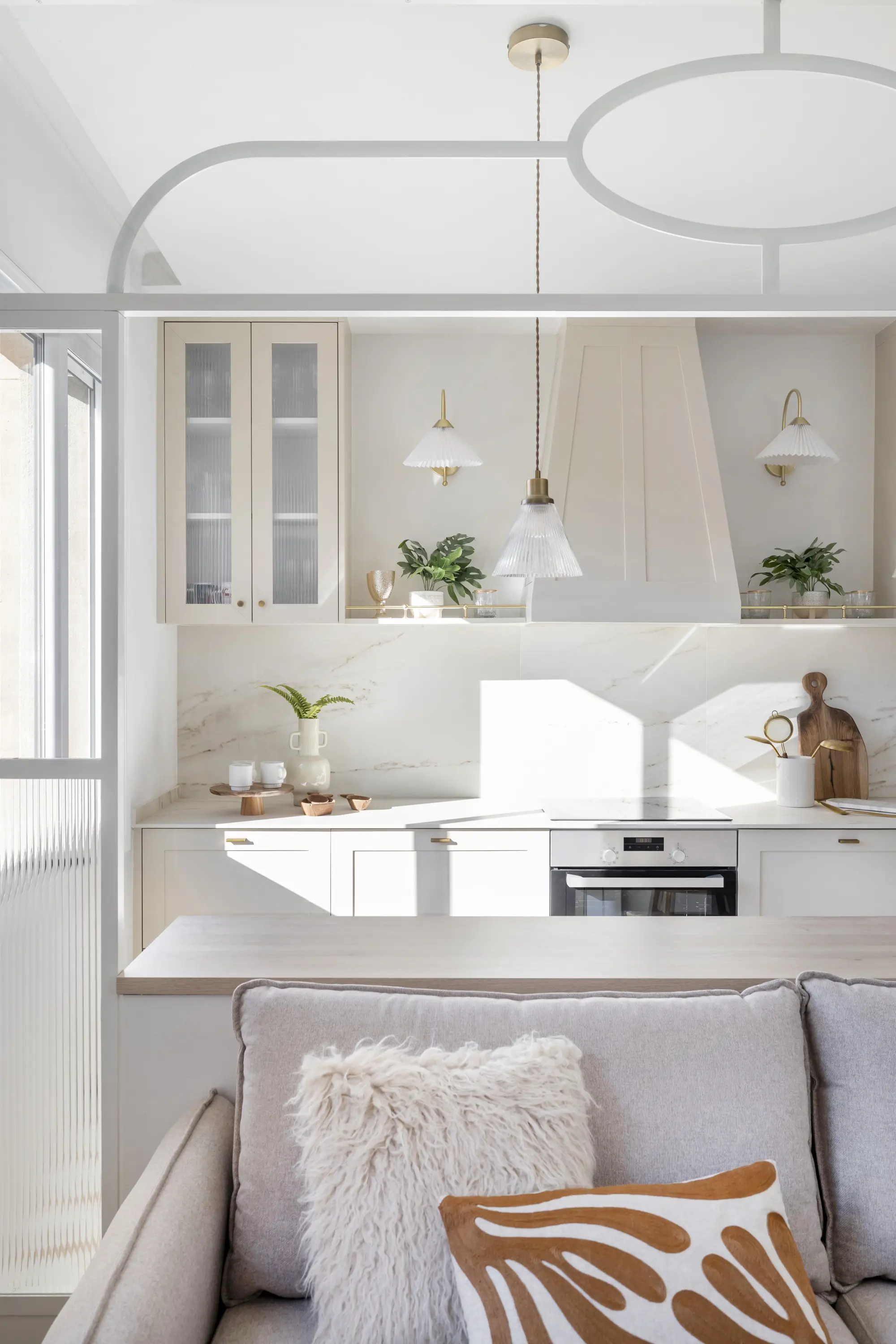 Cocina abierta al salón