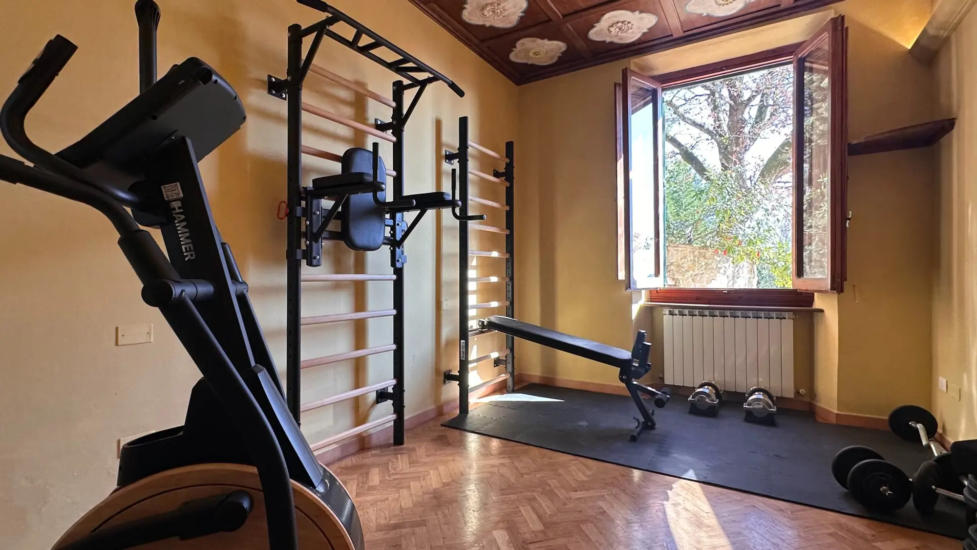 Después: un gimnasio y zona de bienestar