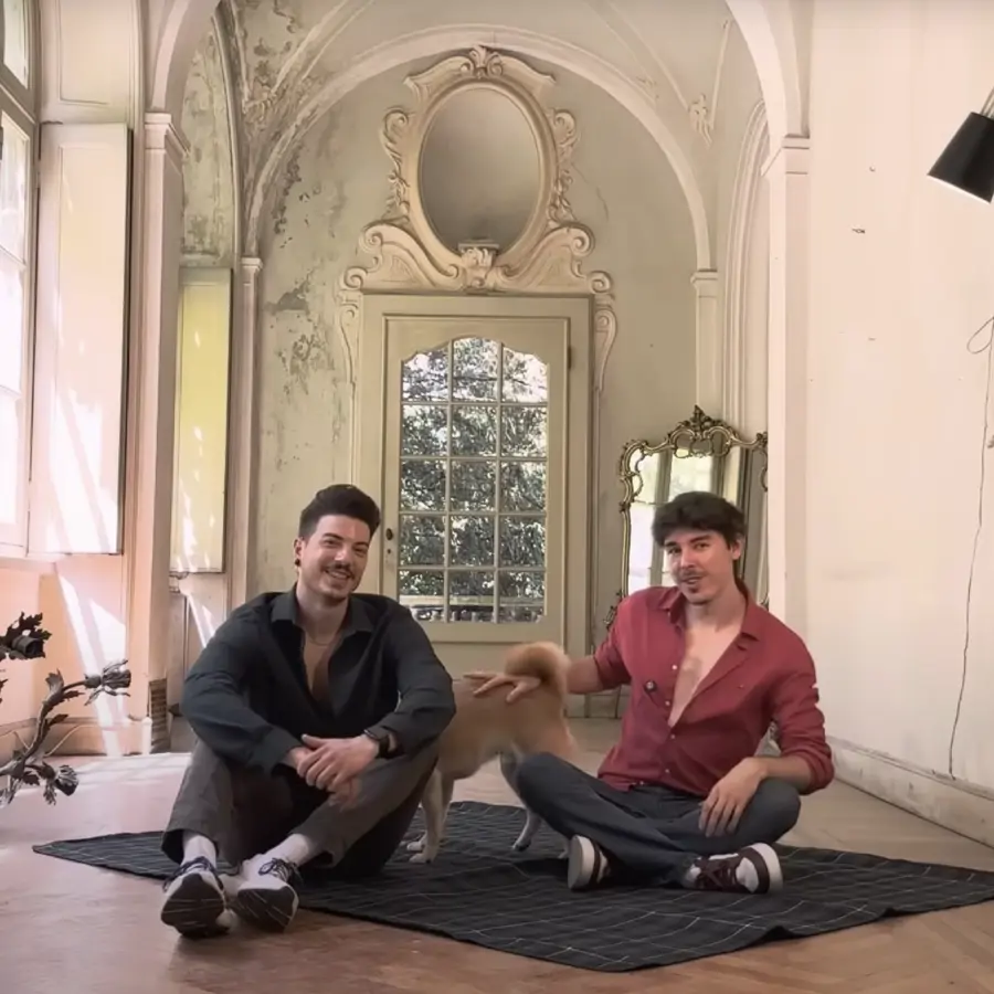 Jordan y Emanuele, una pareja joven de reformadores