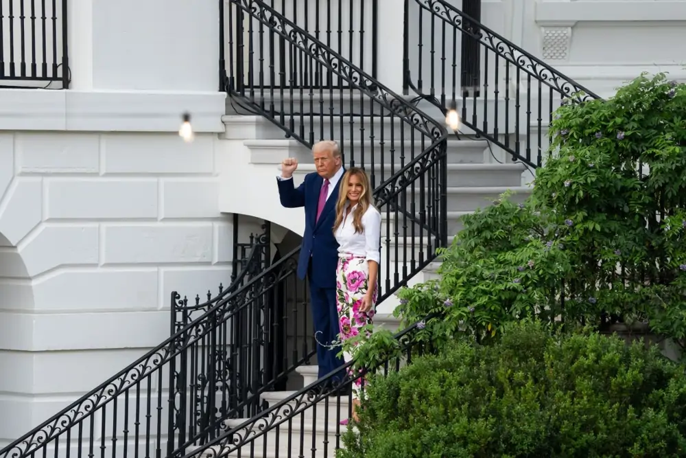 Melania y Donald Trump
