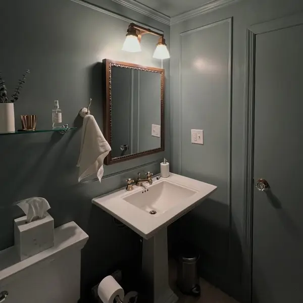 Una joven neoyorquina reforma un baño de 1900 en tan solo ocho semanas y el resultado es impresionante: "No puedo creer lo lejos que ha llegado este baño"