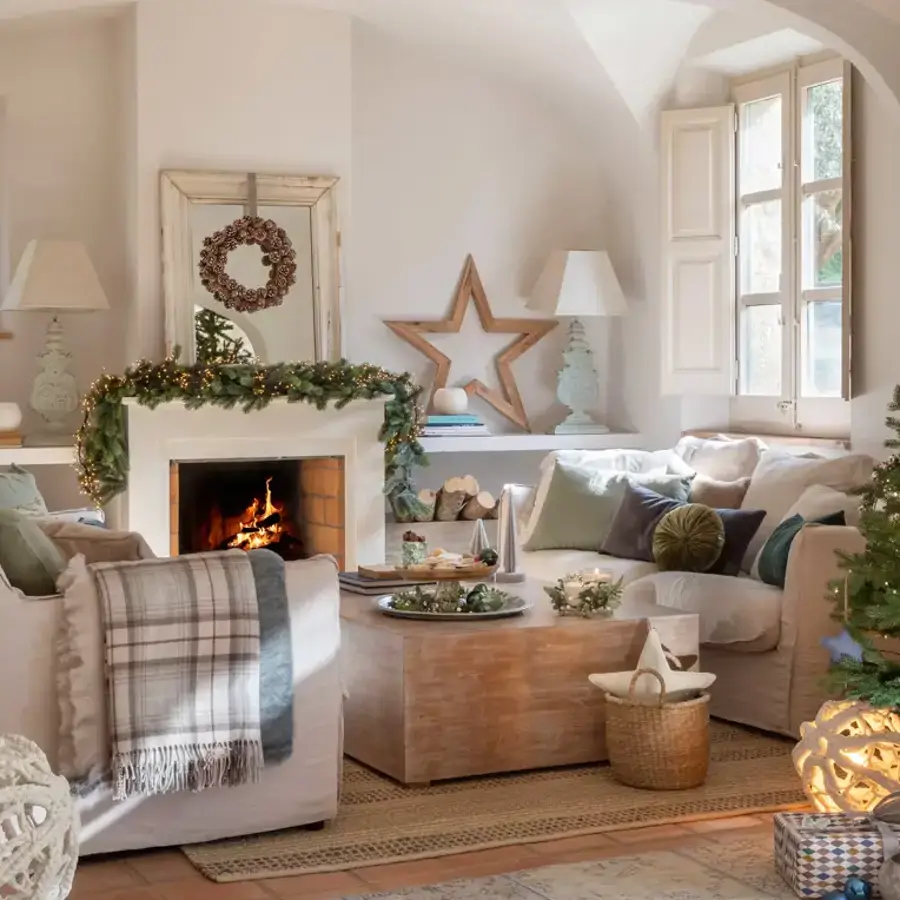 Decorar la repisa de la chimenea esta Navidad: 5 ideas con velas ...