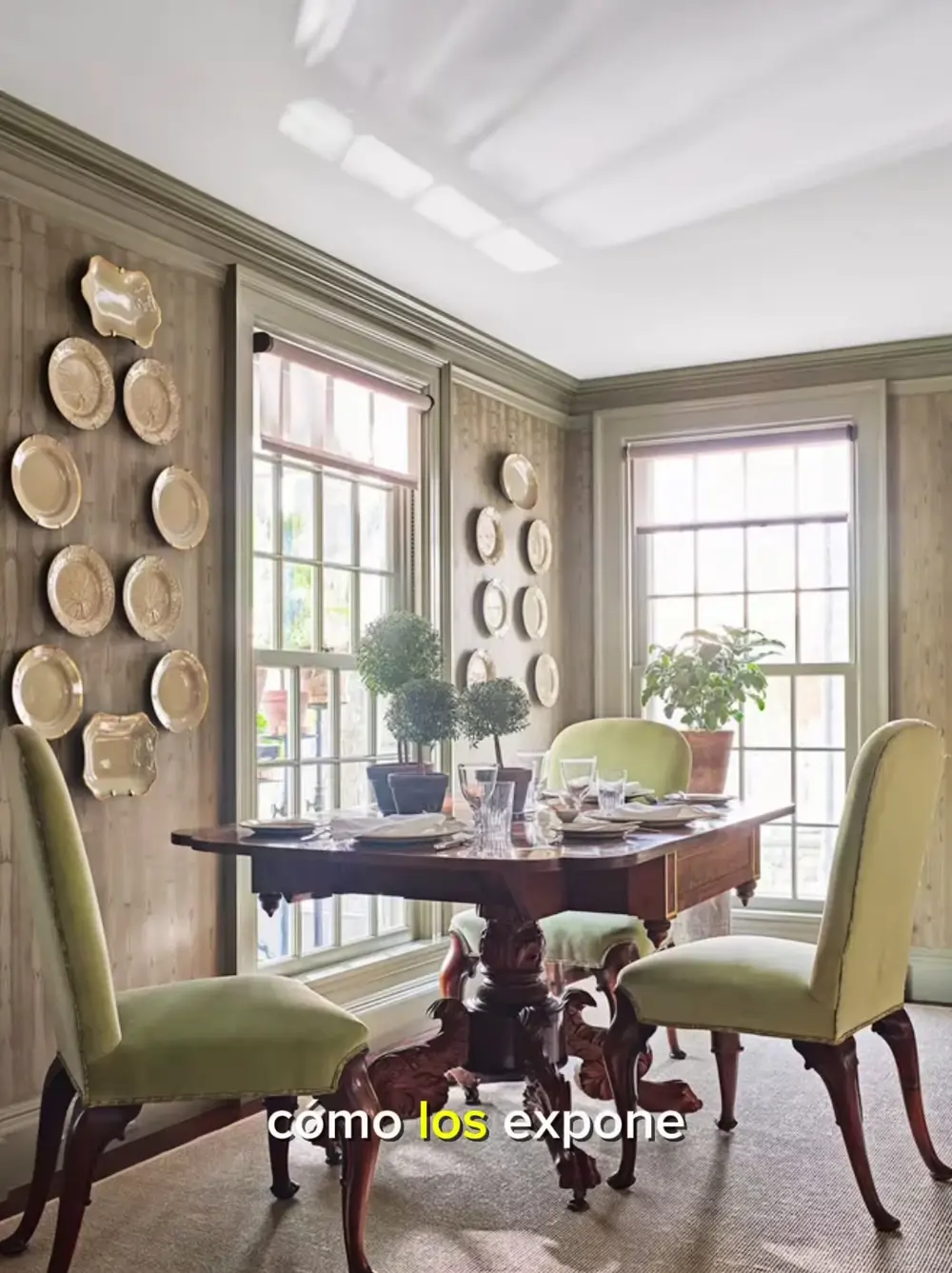 La casa de Martha Stewart: vajillas a la vista y expuestas como ...