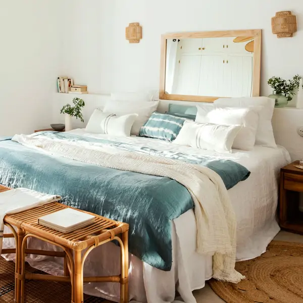 Adiós al edredón: las colchas finas y frescas en "color tendencia" que transformarán tu dormitorio este verano en un hotel de vacaciones