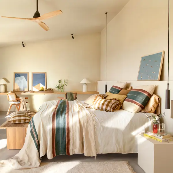Los dormitorios más bonitos de junio de El Mueble: texturas, color y una frescura que invita al descanso